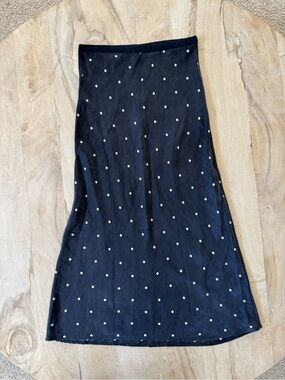 Anine Bing Polka Dot maxi skirt